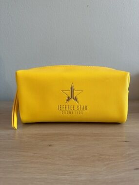 Jeffree Star Discontinued Yellow Cosmetic  Bag